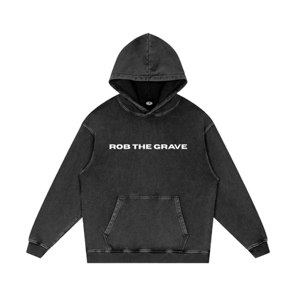 RTG Washed Loose Cotton Hoodie