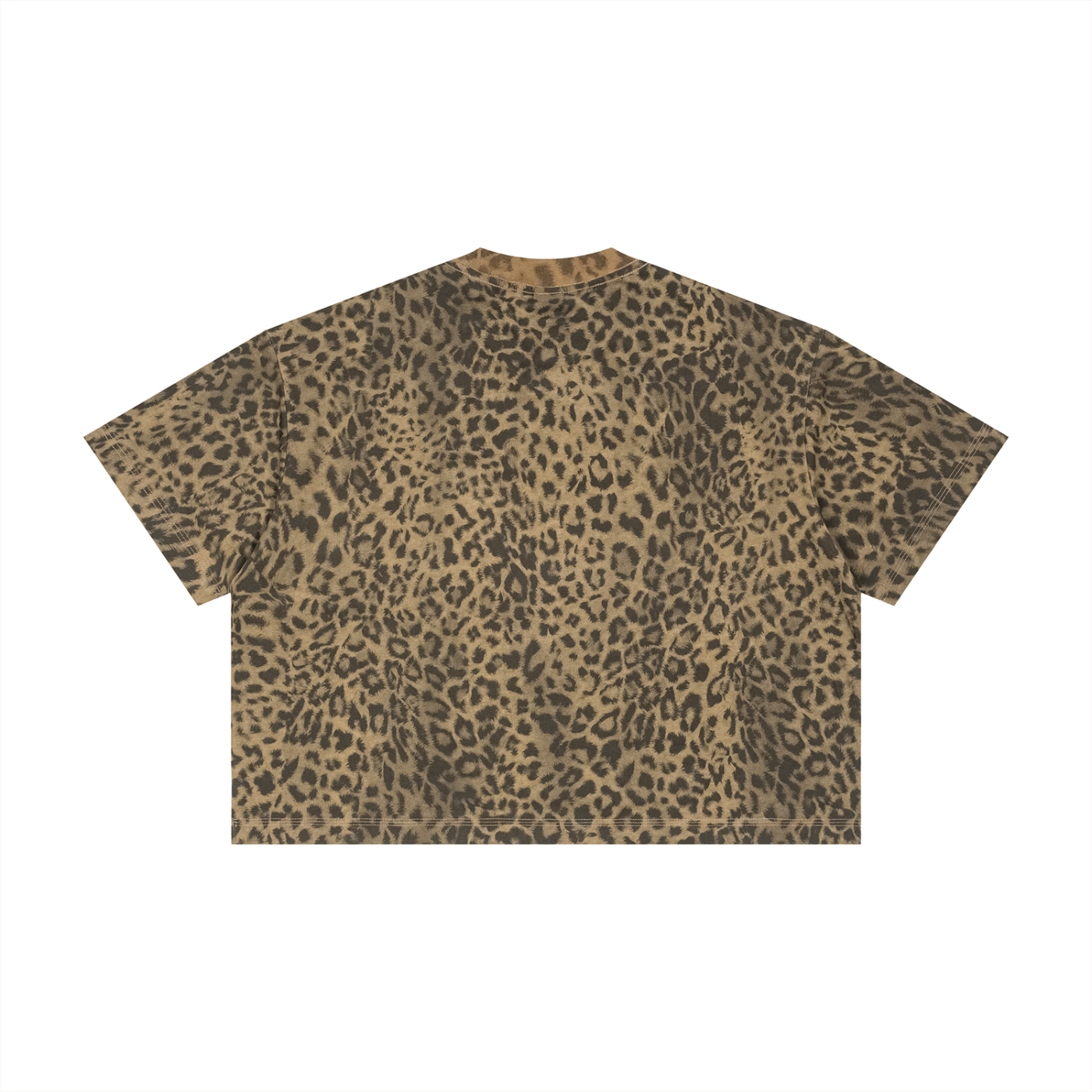 RTG X AVERY HGLJ Leopard Print Boxy T-Shirt