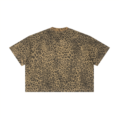 RTG X AVERY HGLJ Leopard Print Boxy T-Shirt