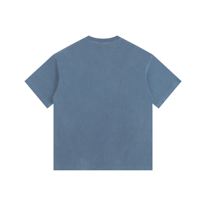 JSMF Vintage Washed Oversized Cotton T-Shirt