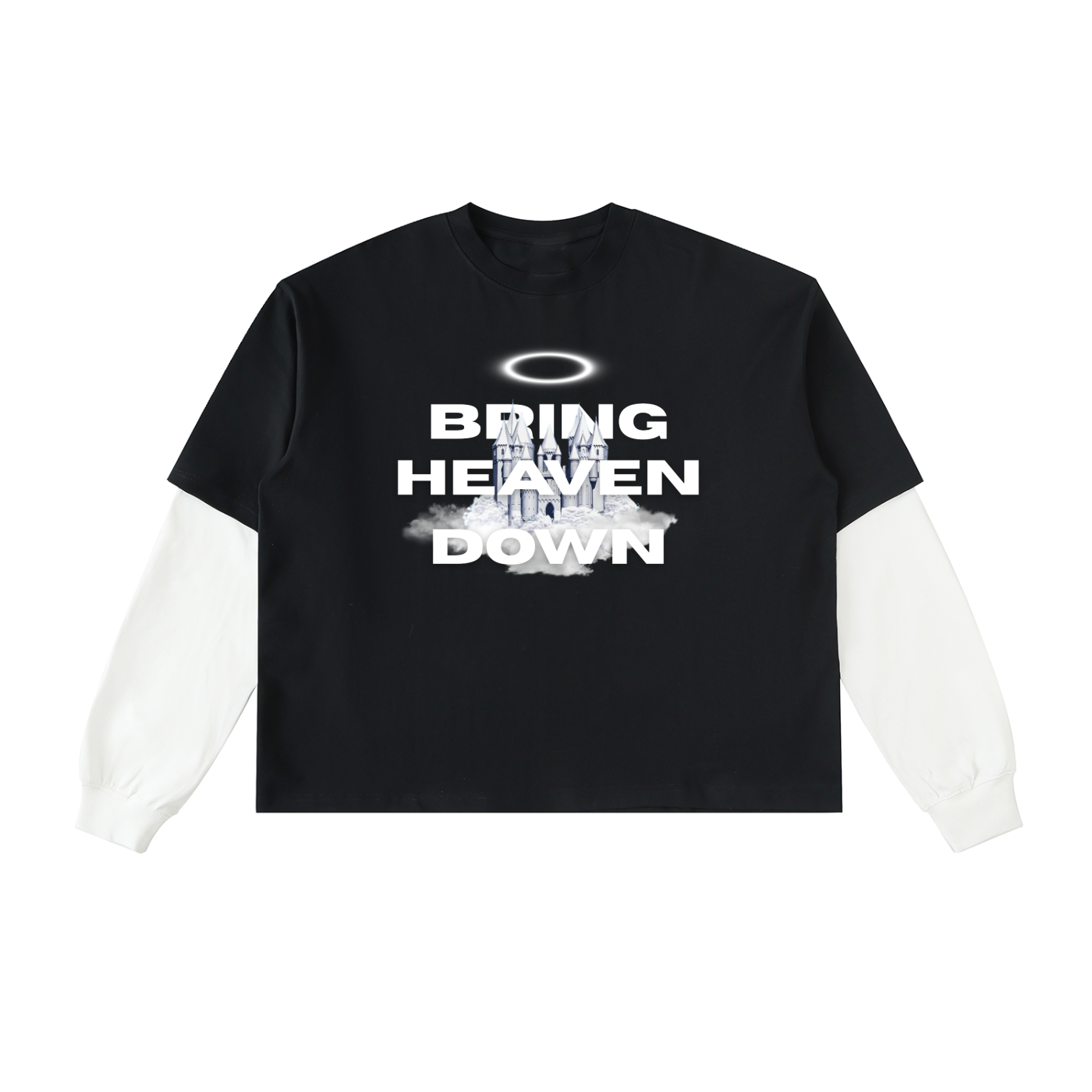 Bring Heaven Down Layered T-Shirt