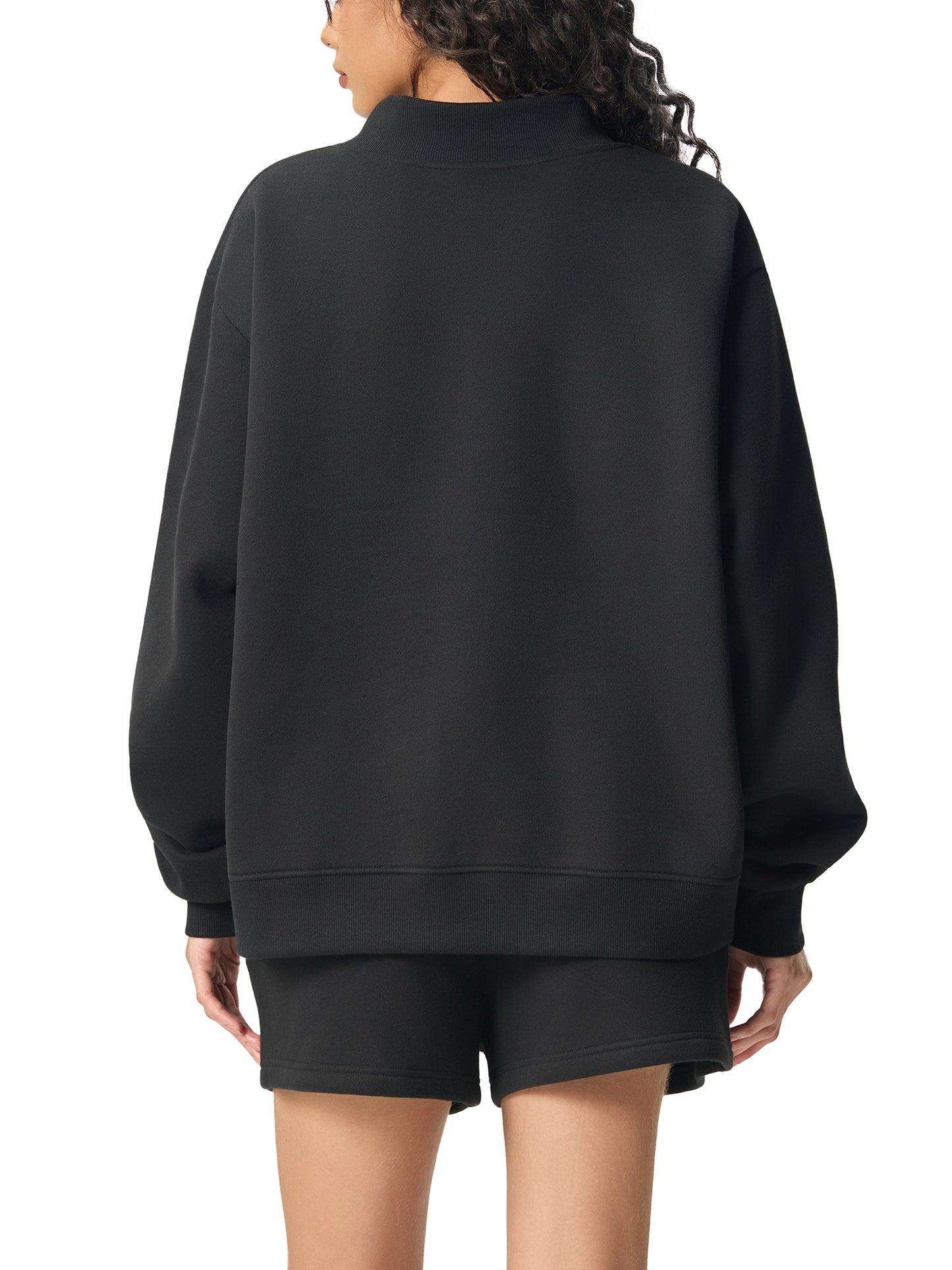 ANYTHING IS POSSIBLE Mid-Neck Crew Sweatshirt